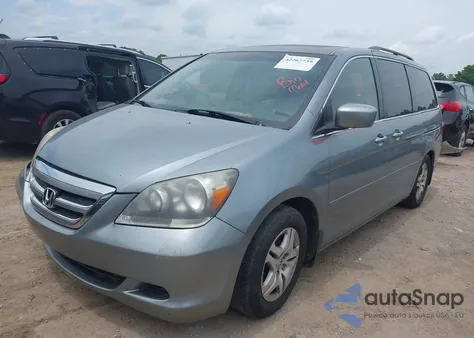 2005 Honda Odyssey Ex-L z USA, uszkodzony, nr VIN 5FNRL38685B031644